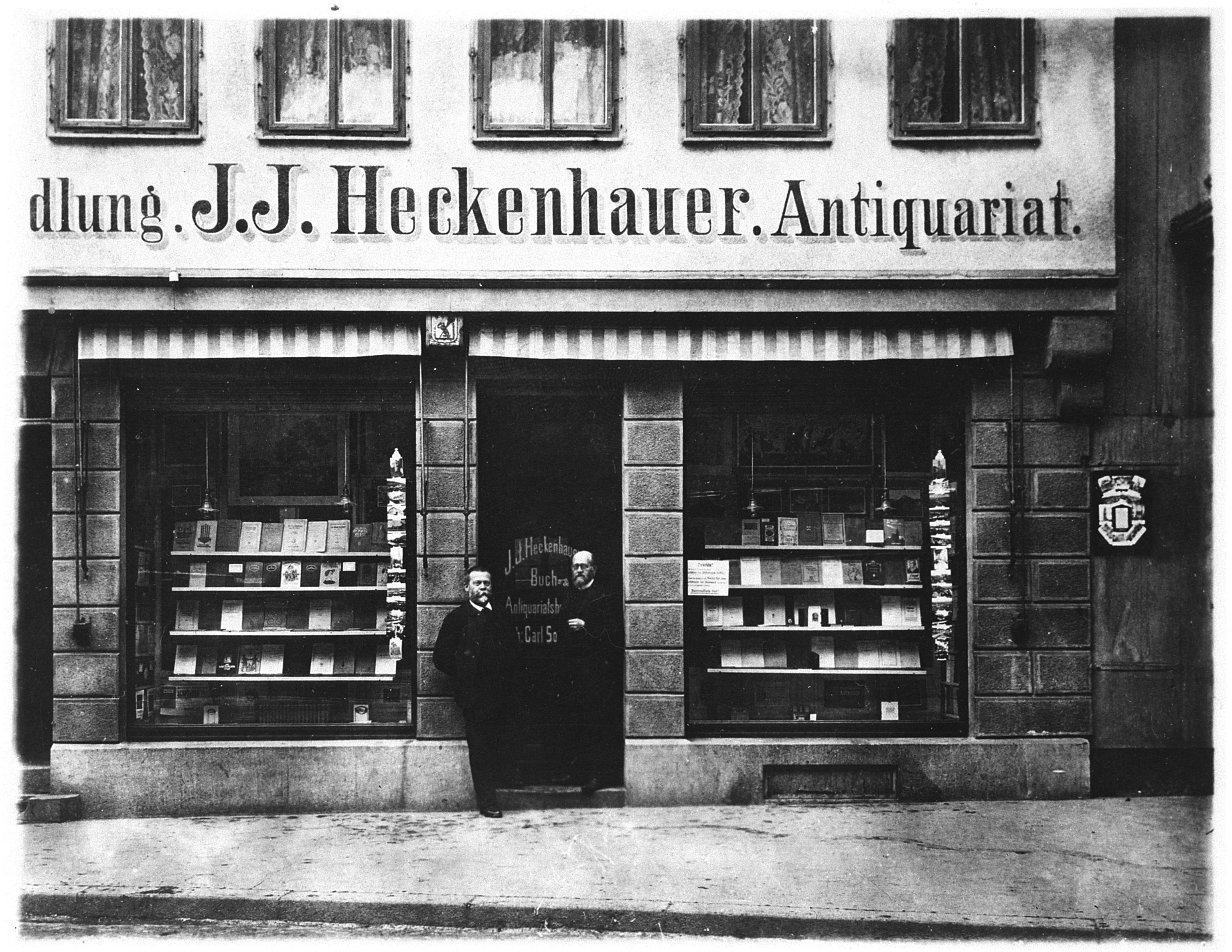 Antiquariat Heckenhauer, 1890